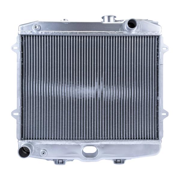 Радиатор охлаждения УАЗ Хантер, Буханка, 469 (алюминий, двухрядный, паяный)