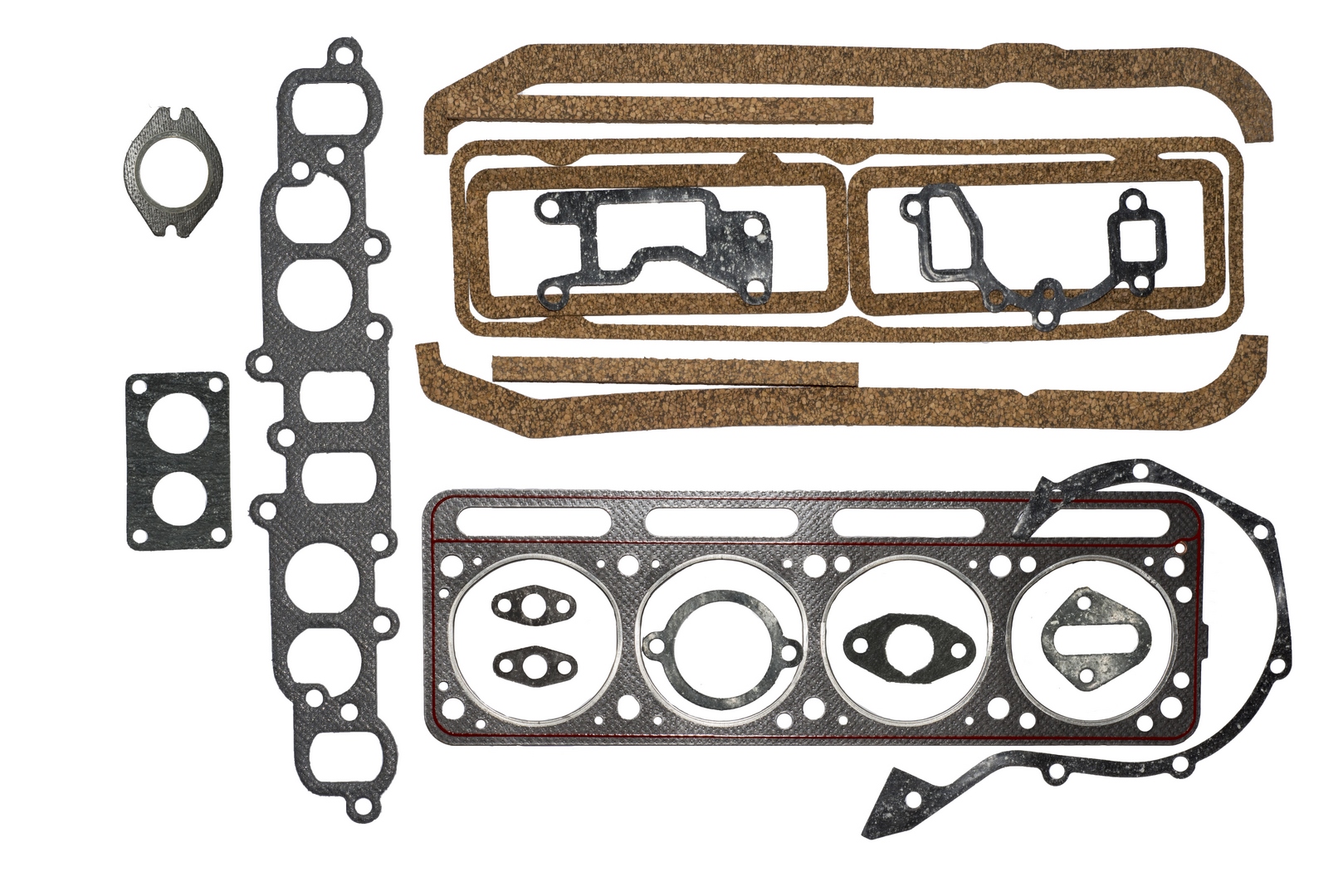 Прокладки двигателя УМЗ 4218, 420, 4215 (полный комплект с ПГБ, 19 позиций,  с герметиком) — купить в Metalpart.ru