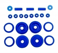 Прокладки клапанной крышки (малый комплект) ЗМЗ 405, 406, 409, Евро 0, 2 (силикон)