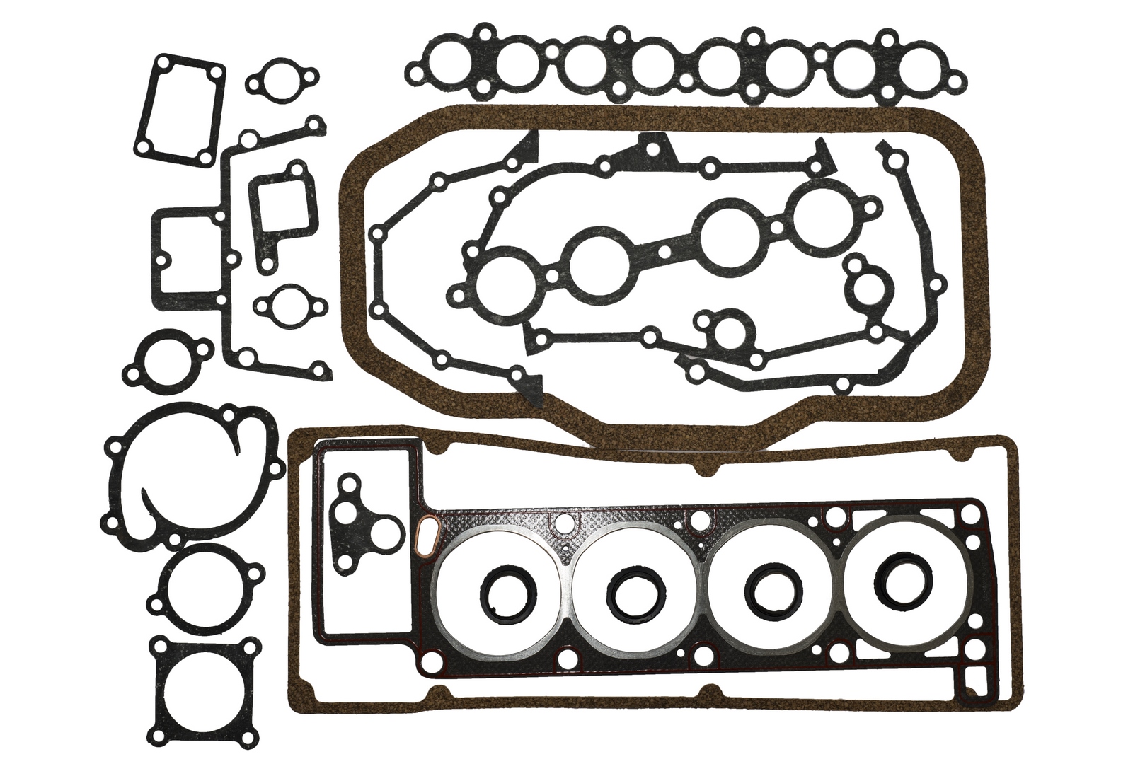 Прокладки двигателя ЗМЗ 409,-4052,-40522 (полный комплект с ПГБ, 19 позиций, с герметиком)